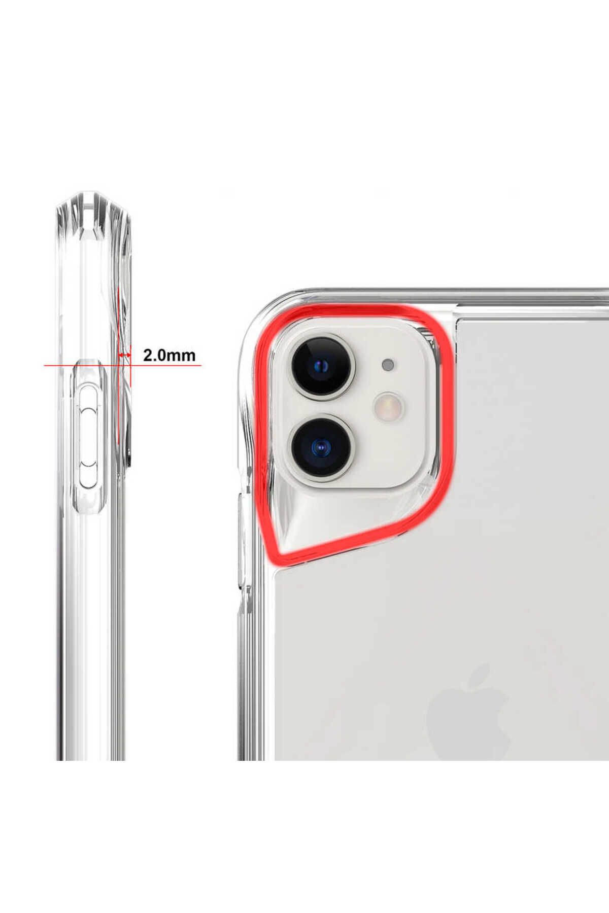 iPhone 11 Uyumlu Zore T-Max Kılıf-Renksiz