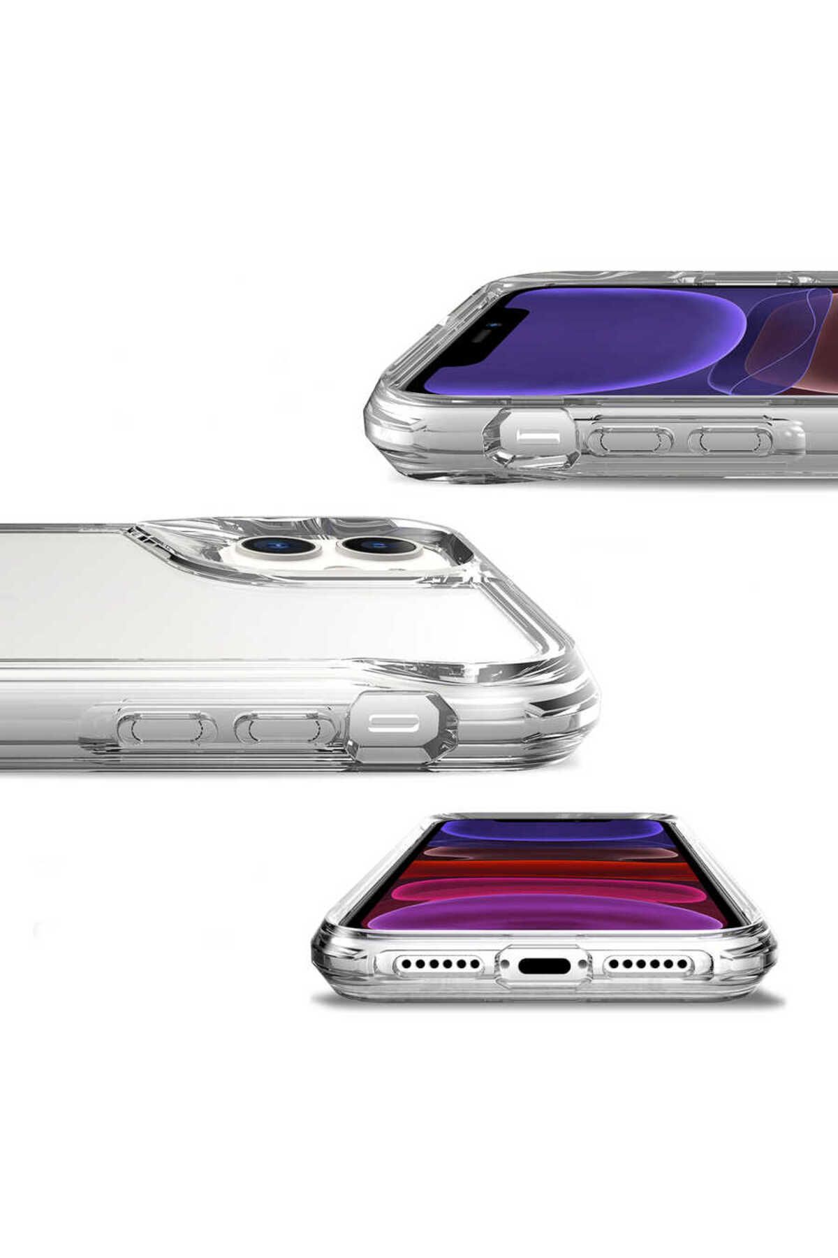 iPhone 11 Uyumlu Zore T-Max Kılıf-Renksiz iPhone 11 Uyumlu Zore T-Max Kılıf-Renksiz