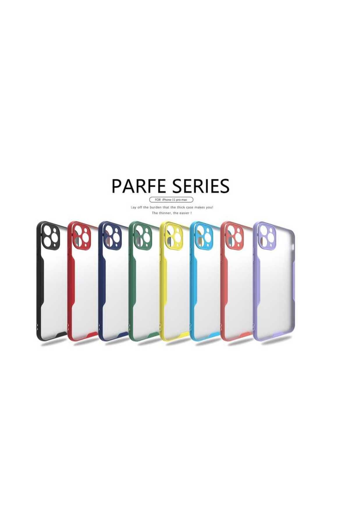 iPhone 11 Pro Max Uyumlu Zore Parfe Kılıf-Siyah