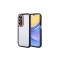 Galaxy A15 Kılıf Kamera Korumalı Renkli Kenar ve Çerçeve Tasarımlı Zore Vitamin Kapak-Siyah