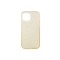 iPhone 12 Mini Uyumlu Zore Shining Silikon-Gold