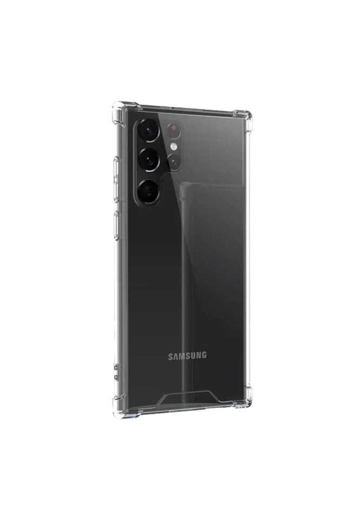 Galaxy S22 Ultra Uyumlu Zore Nitro Anti Shock Silikon-Renksiz