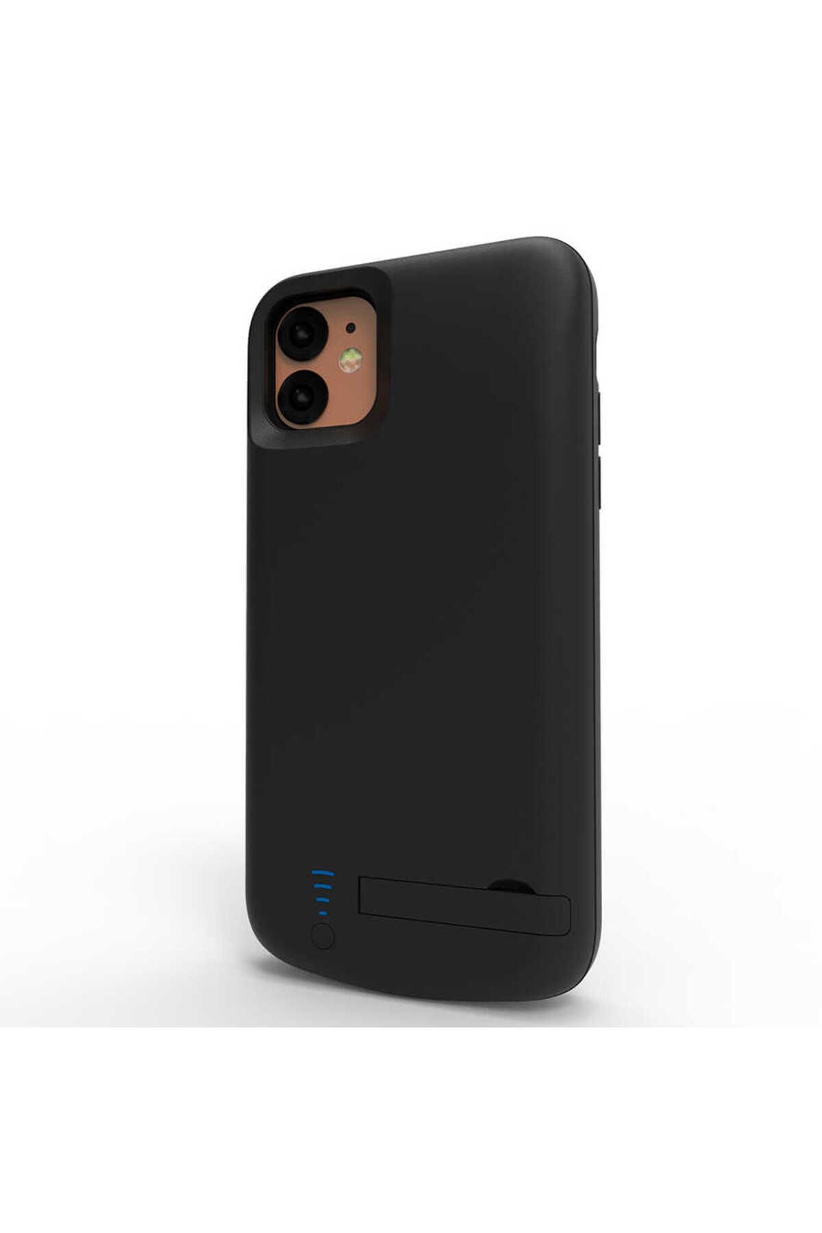 iPhone 11 Zore Şarjlı Kılıf-Siyah
