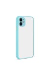 iPhone 11 Uyumlu Zore Hux Kılıf-Turkuaz iPhone 11 Uyumlu Zore Hux Kılıf-Turkuaz