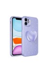 iPhone 11 Uyumlu Kamera Korumalı Simli Pop Soketli Lüks Zore Koton Soketli Kılıf-Lila iPhone 11 Uyumlu Kamera Korumalı Simli Pop Soketli Lüks Zore Koton Soketli Kılıf-Lila