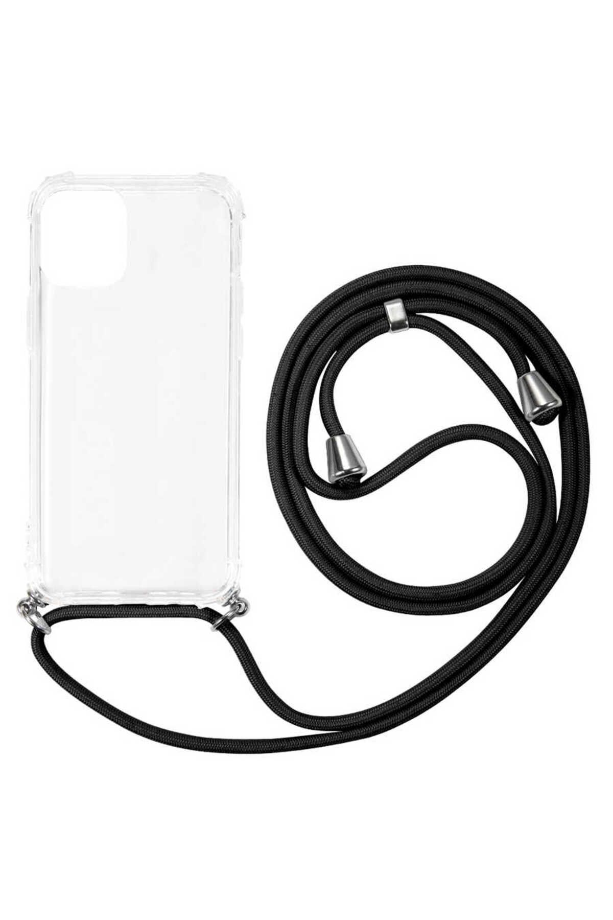 iPhone 15 Uyumlu Zore X-Rop Kılıf-Renksiz