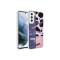 Galaxy S21 FE Uyumlu Airbag Kenarlı Renkli Desenli Silikon Zore Elegans Kılıf-NO8