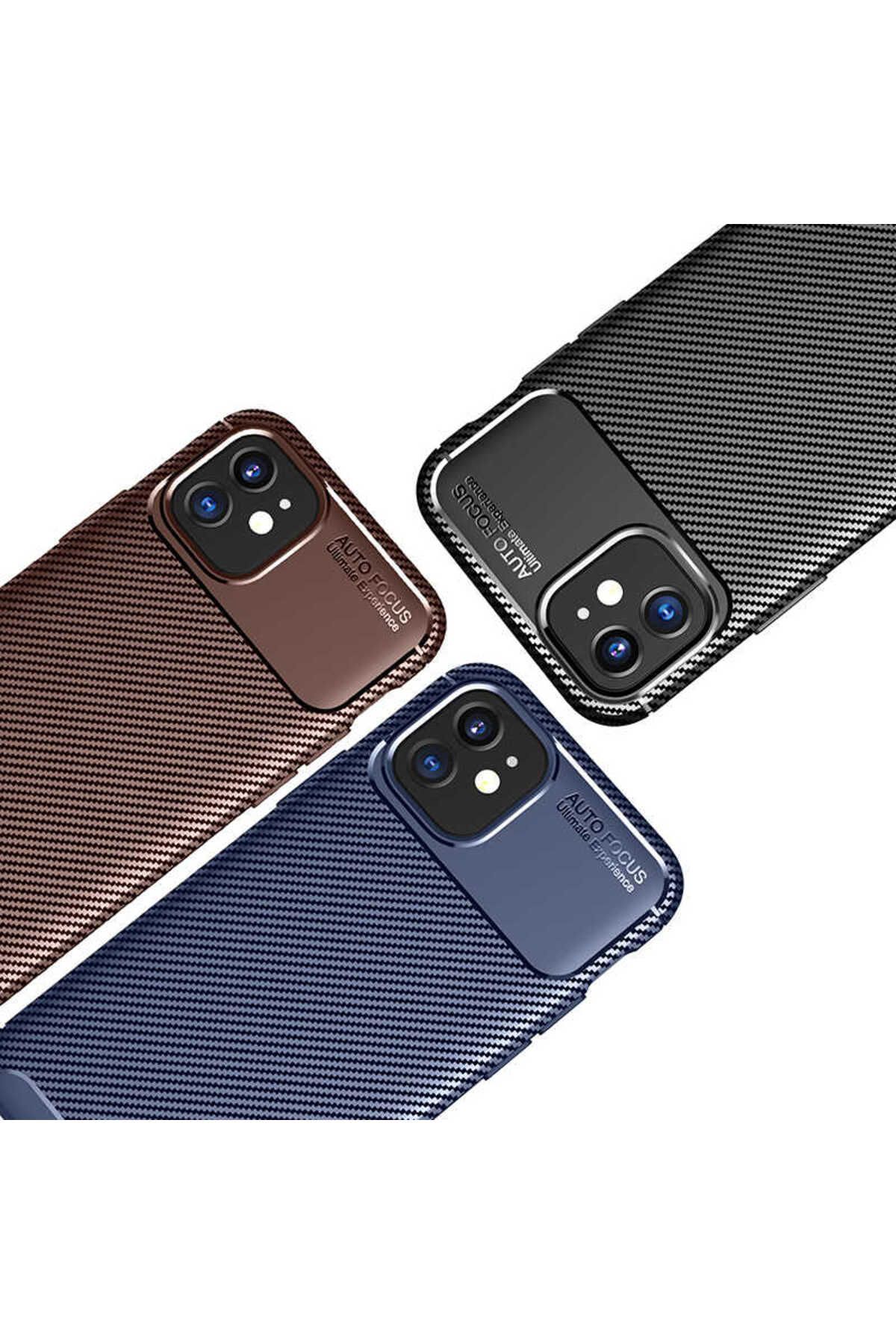 iPhone 12 Mini Uyumlu Zore Negro Silikon Kılıf-Lacivert