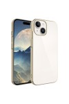 iPhone 15 Uyumlu Sert PC Renkli Çerçeveli Zore Riksos Kılıf-Gold iPhone 15 Uyumlu Sert PC Renkli Çerçeveli Zore Riksos Kılıf-Gold
