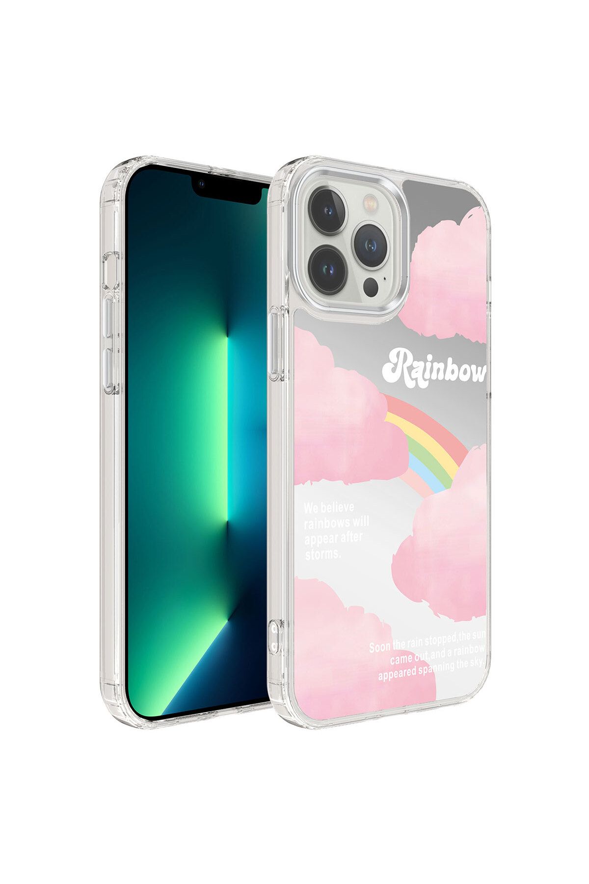 iPhone 12 Pro Max Uyumlu Airbagli Parlak Tasarımlı Zore Mimbo Kılıf-NO6