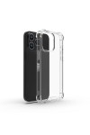 iPhone 15 Pro Uyumlu Zore Nitro Anti Shock Silikon-Renksiz iPhone 15 Pro Uyumlu Zore Nitro Anti Shock Silikon-Renksiz