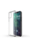 iPhone 12 Mini Uyumlu Zore Süper Silikon Kılıf-Renksiz iPhone 12 Mini Uyumlu Zore Süper Silikon Kılıf-Renksiz