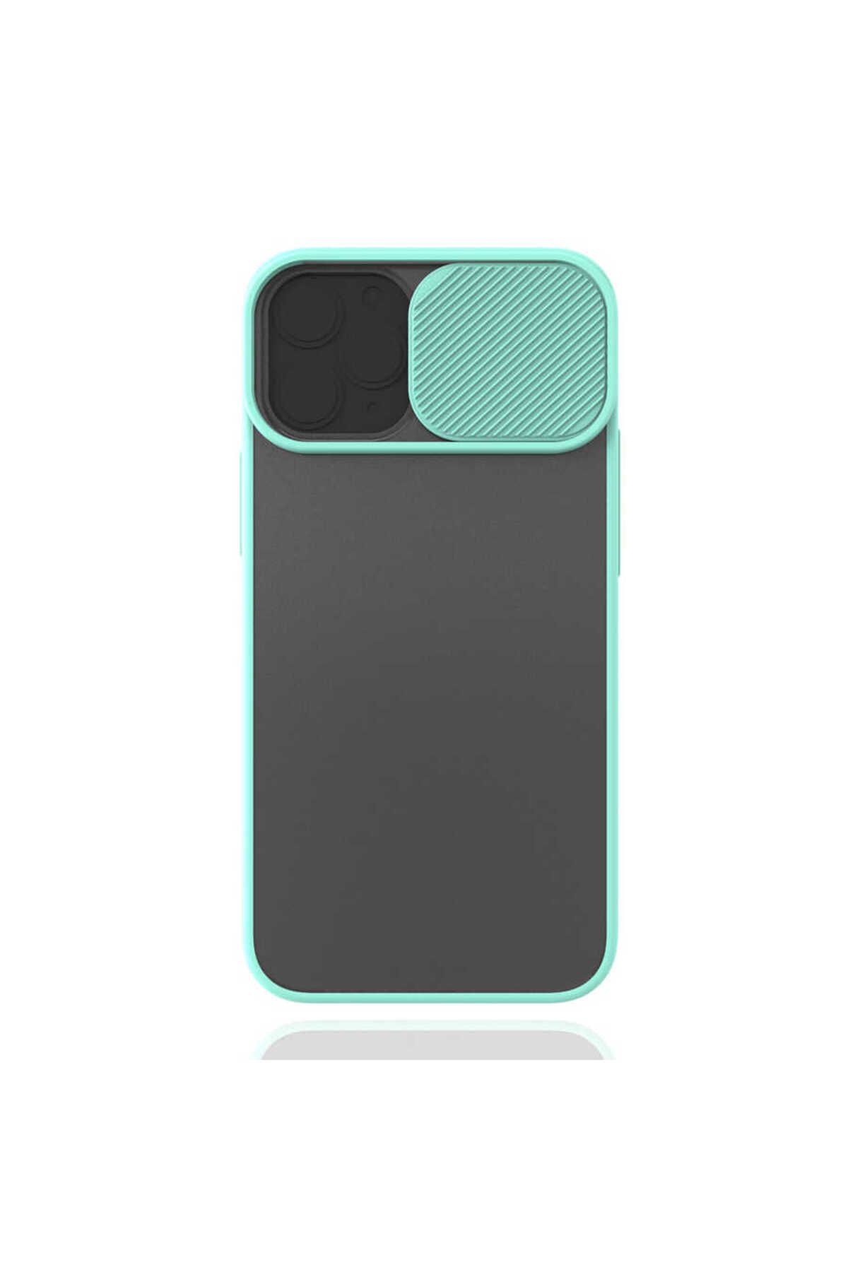 iPhone 12 Mini Uyumlu Zore LCSMX-i Kılıf-Turkuaz
