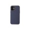 iPhone 12 Mini Uyumlu Zore Leathersafe Wireless Kılıf-Lacivert