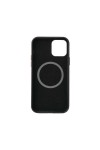 iPhone 12 Mini Uyumlu Zore Leathersafe Wireless Kılıf-Lacivert iPhone 12 Mini Uyumlu Zore Leathersafe Wireless Kılıf-Lacivert