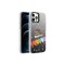 iPhone 12 Pro Max Uyumlu Desenli Zore Silver Sert Kılıf-Kalp