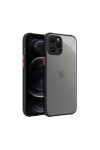 iPhone 12 Pro Max Uyumlu Kaff Kılıf-Siyah iPhone 12 Pro Max Uyumlu Kaff Kılıf-Siyah
