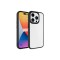 iPhone 15 Pro Uyumlu Zore Krom Kılıf-Siyah