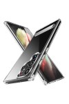 Galaxy S22 Ultra Uyumlu Standlı Şeffaf Silikon Zore L-Stand Kılıf-Renksiz Galaxy S22 Ultra Uyumlu Standlı Şeffaf Silikon Zore L-Stand Kılıf-Renksiz