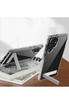 Galaxy S22 Ultra Uyumlu Standlı Şeffaf Silikon Zore L-Stand Kılıf-Renksiz Galaxy S22 Ultra Uyumlu Standlı Şeffaf Silikon Zore L-Stand Kılıf-Renksiz