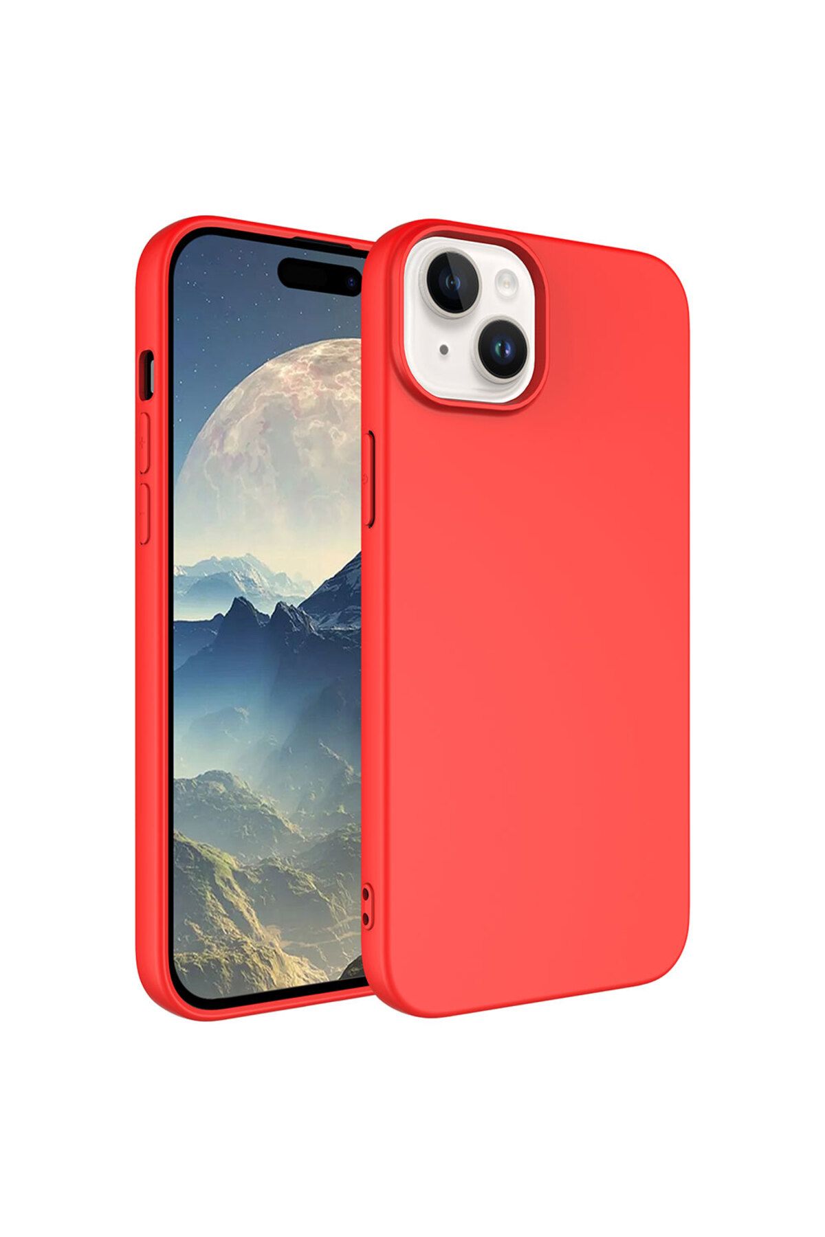 iPhone 15 Uyumlu Zore LSR Lansman Kılıf-Kırmızı