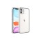 iPhone 11 Uyumlu Zore Glitter Full Renkli Silikon Kılıf-Gümüş