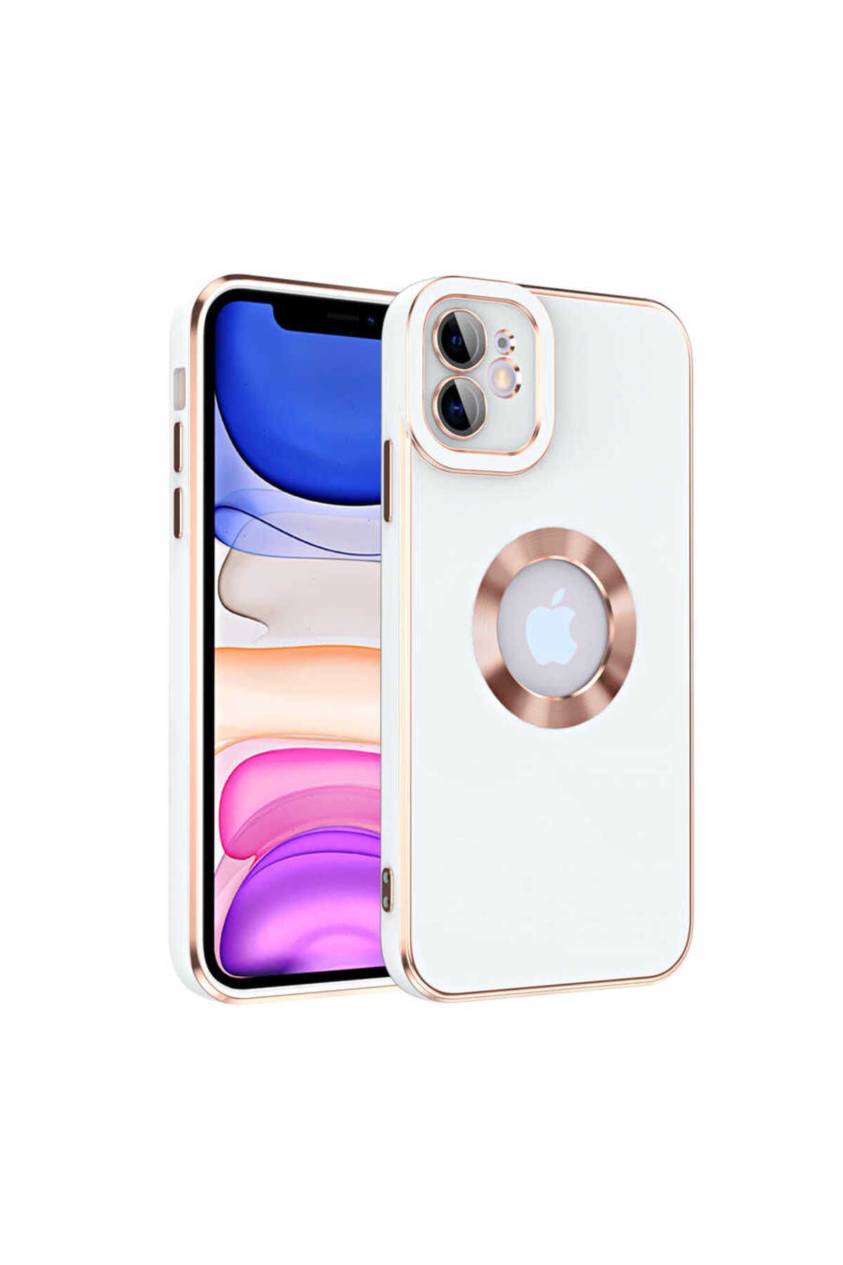 iPhone 11 Uyumlu Zore Kongo Kılıf-Beyaz