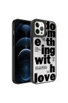 iPhone 12 Pro Max Uyumlu Aynalı Desenli Kamera Korumalı Parlak Zore Mirror Kılıf-Love iPhone 12 Pro Max Uyumlu Aynalı Desenli Kamera Korumalı Parlak Zore Mirror Kılıf-Love