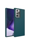 Galaxy Note 20 Ultra Uyumlu Metal Çerçeve ve Buton Tasarımlı Silikon Zore Luna Kılıf-Koyu Ye Galaxy Note 20 Ultra Uyumlu Metal Çerçeve ve Buton Tasarımlı Silikon Zore Luna Kılıf-Koyu Ye