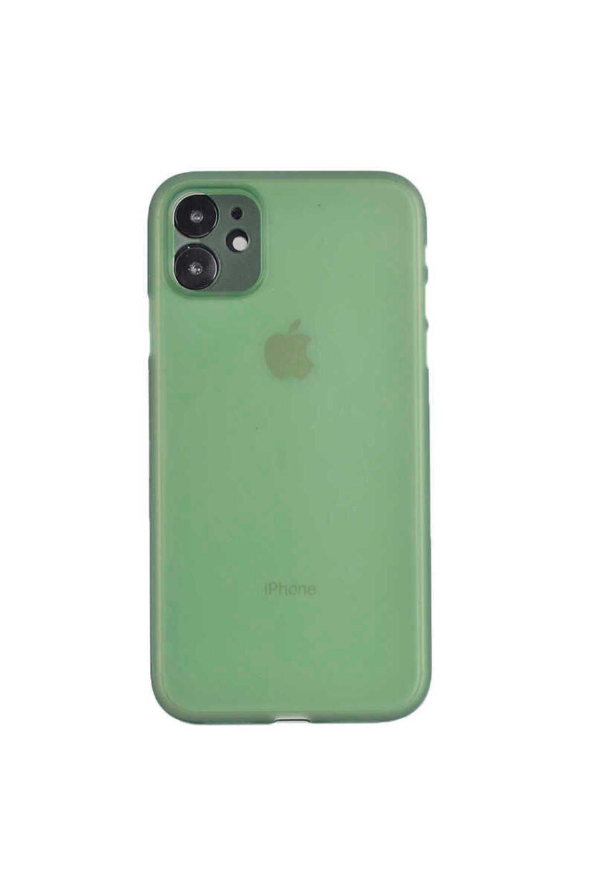 iPhone 11 Uyumlu  Tiny Kılıf-Yeşil