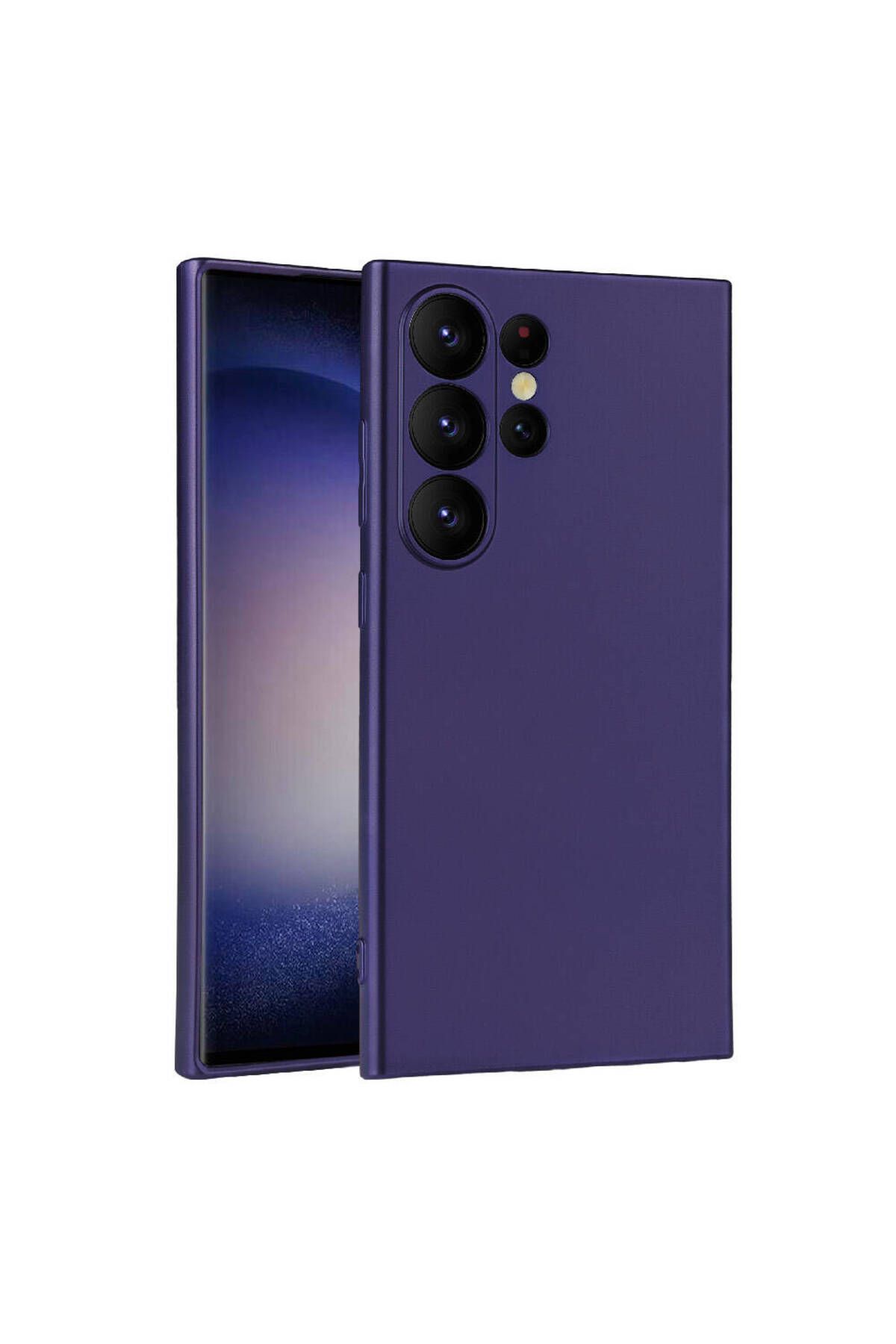 Galaxy S24 Ultra Uyumlu Zore Premier Silikon Kılıf-Lacivert