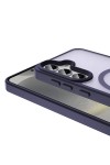 Galaxy S23 FE Kılıf Magsafe Şarj Özellikli Mat Arka Yüzey Zore Sio Kapak-Gri Galaxy S23 FE Kılıf Magsafe Şarj Özellikli Mat Arka Yüzey Zore Sio Kapak-Gri