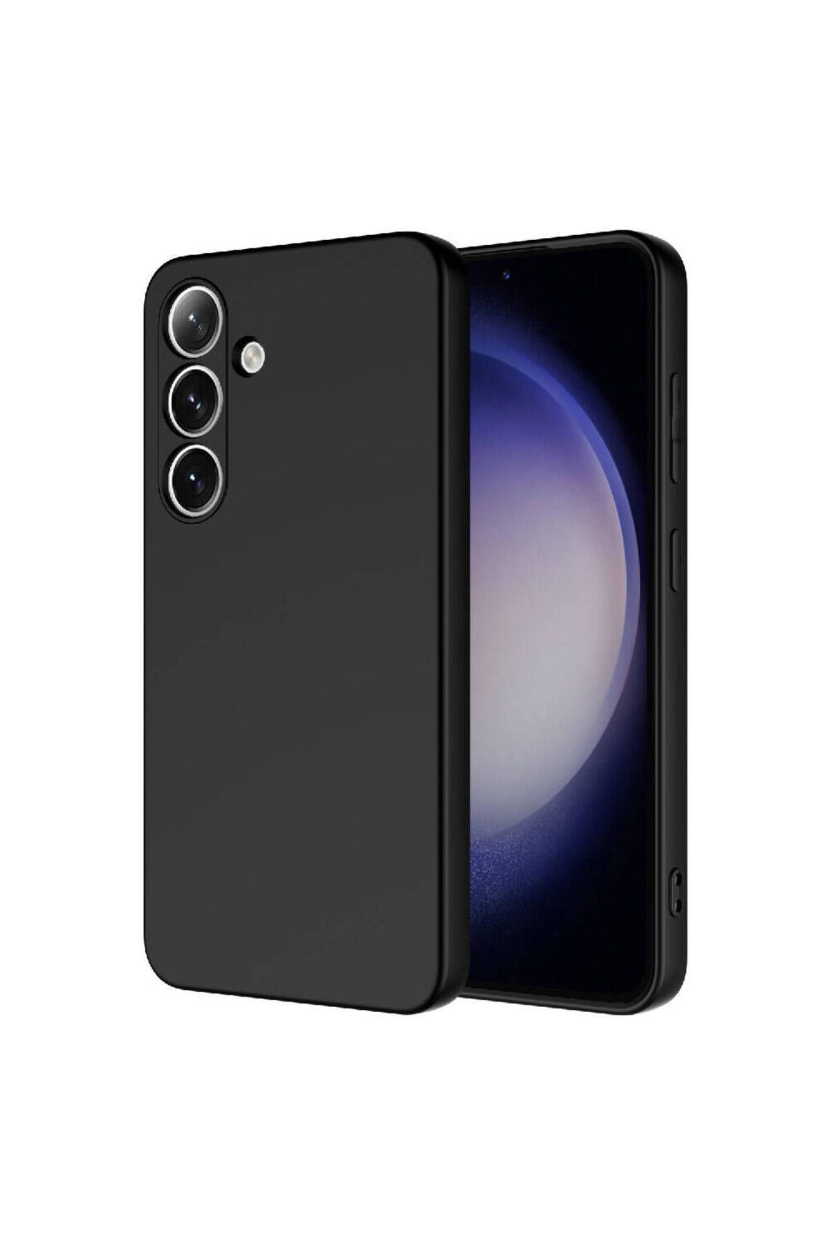 Galaxy S24 Uyumlu Zore Mara Lansman Kılıf-Siyah