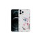 iPhone 12 Pro Max Uyumlu Desenli Sert Silikon Zore Mumila Kılıf-White Bear