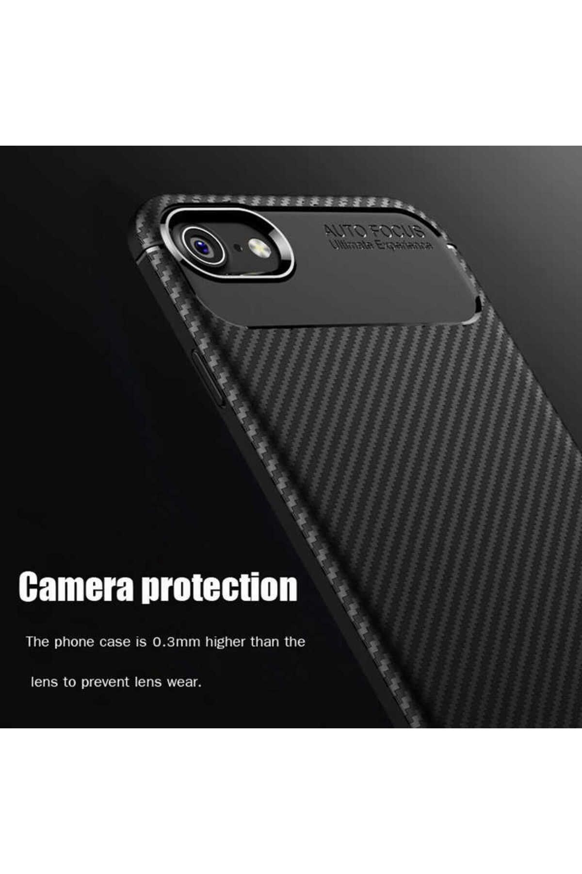 iPhone SE 2022 Uyumlu Zore Negro Silikon Kılıf-Kahverengi iPhone SE 2022 Uyumlu Zore Negro Silikon Kılıf-Kahverengi