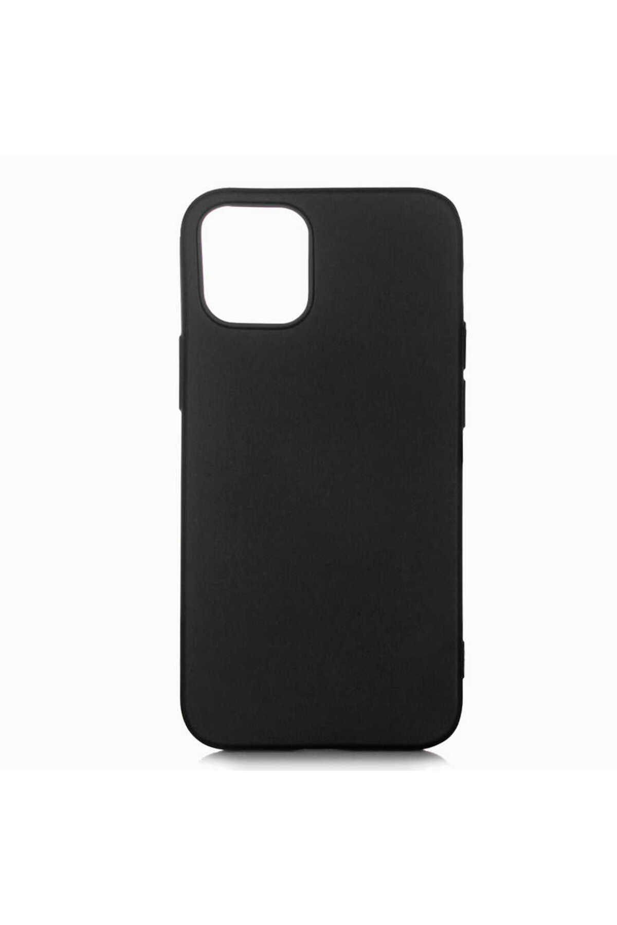 iPhone 12 Mini Uyumlu Zore Premier Silikon Kılıf-Siyah