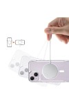 iPhone 15 Uyumlu Zore Magsafe Şarj Özellikli T-Max Magsafe Kılıf-Renksiz iPhone 15 Uyumlu Zore Magsafe Şarj Özellikli T-Max Magsafe Kılıf-Renksiz