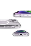 iPhone 15 Uyumlu Zore Magsafe Şarj Özellikli T-Max Magsafe Kılıf-Renksiz iPhone 15 Uyumlu Zore Magsafe Şarj Özellikli T-Max Magsafe Kılıf-Renksiz