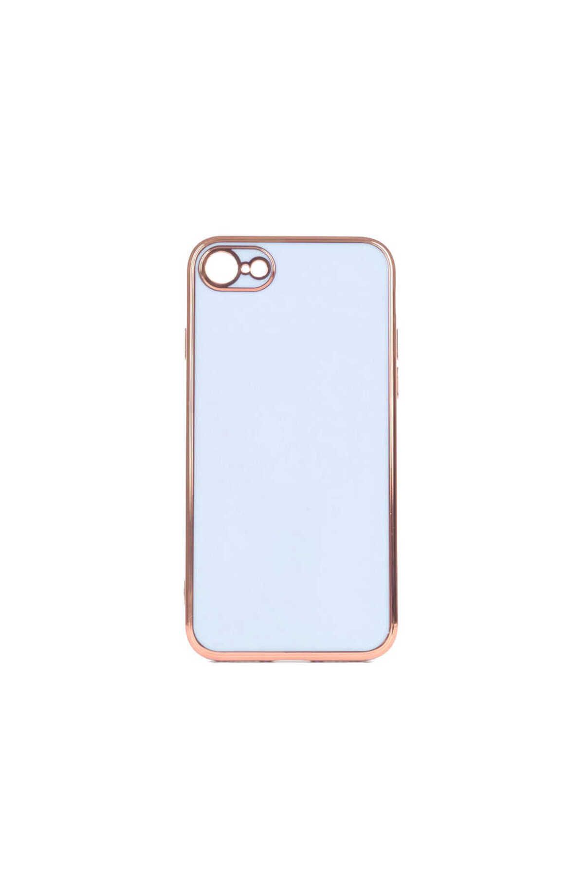 iPhone SE 2020 Uyumlu Zore Bark Kılıf-Mavi Açık