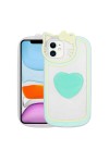 iPhone 11 Uyumlu Kedi Figürlü Transparan Pop Soketli Zore Ritmik Kılıf-Turkuaz iPhone 11 Uyumlu Kedi Figürlü Transparan Pop Soketli Zore Ritmik Kılıf-Turkuaz