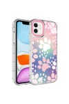 iPhone 11 Uyumlu Kamera Korumalı Renkli Desenli Sert Silikon Zore Korn Kılıf-NO7 iPhone 11 Uyumlu Kamera Korumalı Renkli Desenli Sert Silikon Zore Korn Kılıf-NO7
