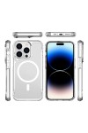 iPhone 15 Pro Uyumlu Zore Magsafe Şarj Özellikli T-Max Magsafe Kılıf-Renksiz iPhone 15 Pro Uyumlu Zore Magsafe Şarj Özellikli T-Max Magsafe Kılıf-Renksiz