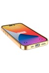 iPhone 15 Pro Uyumlu Magsafe Wireless Şarj Özellikli Zore Setro Silikon-Gold iPhone 15 Pro Uyumlu Magsafe Wireless Şarj Özellikli Zore Setro Silikon-Gold