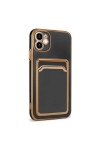 iPhone 11 Uyumlu Zore Bark Kartlıklı Kılıf-Beyaz iPhone 11 Uyumlu Zore Bark Kartlıklı Kılıf-Beyaz