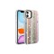 iPhone 11 Uyumlu Desenli Zore Silver Sert Kılıf-Noktalar