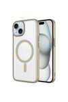 iPhone 15 Uyumlu Wireless Şarj Özellikli Sert PC Zore Mat Riksos Magsafe Kılıf-Sarı iPhone 15 Uyumlu Wireless Şarj Özellikli Sert PC Zore Mat Riksos Magsafe Kılıf-Sarı