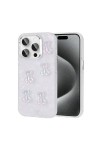 iPhone 15 Pro Uyumlu Kabartma Figürlü Parlak Zore Eralli Silikon Kılıf-Ayı iPhone 15 Pro Uyumlu Kabartma Figürlü Parlak Zore Eralli Silikon Kılıf-Ayı