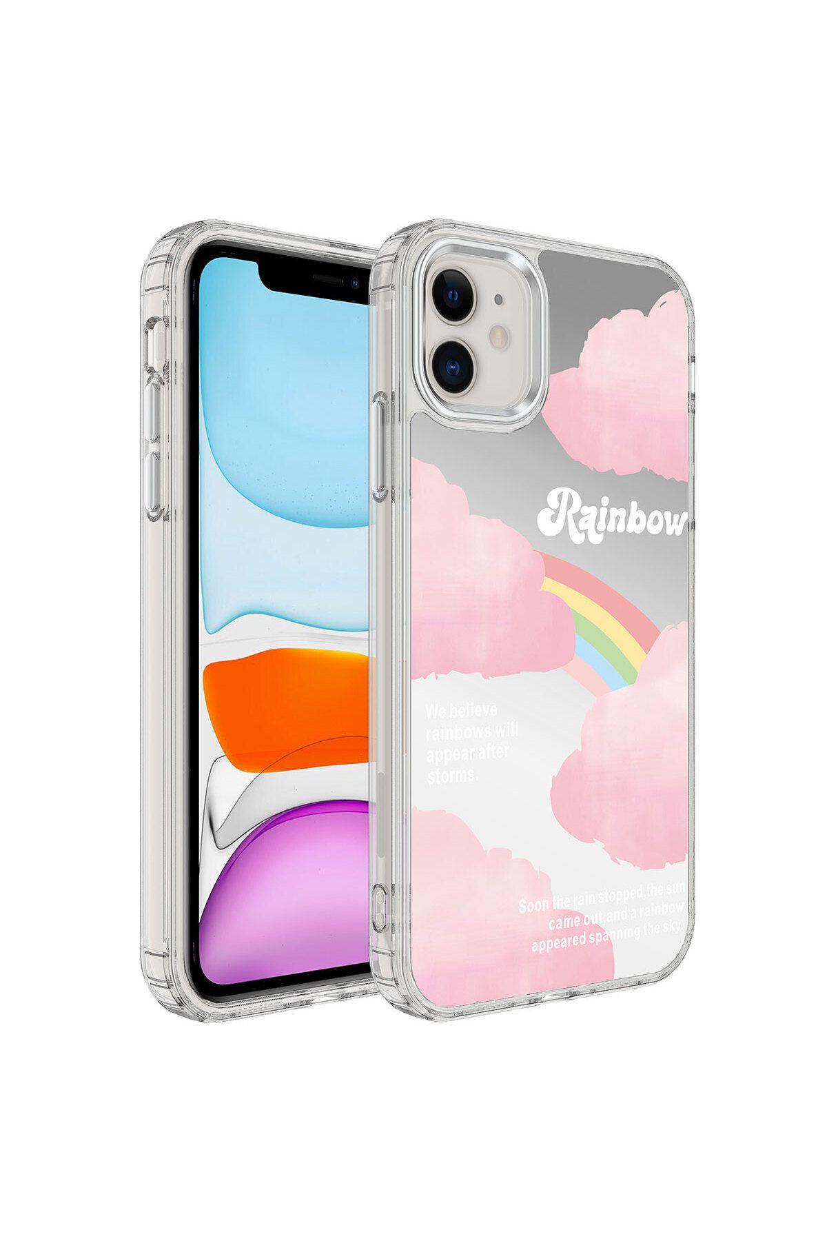 iPhone 11 Uyumlu Airbagli Parlak Tasarımlı Zore Mimbo Kılıf-NO6