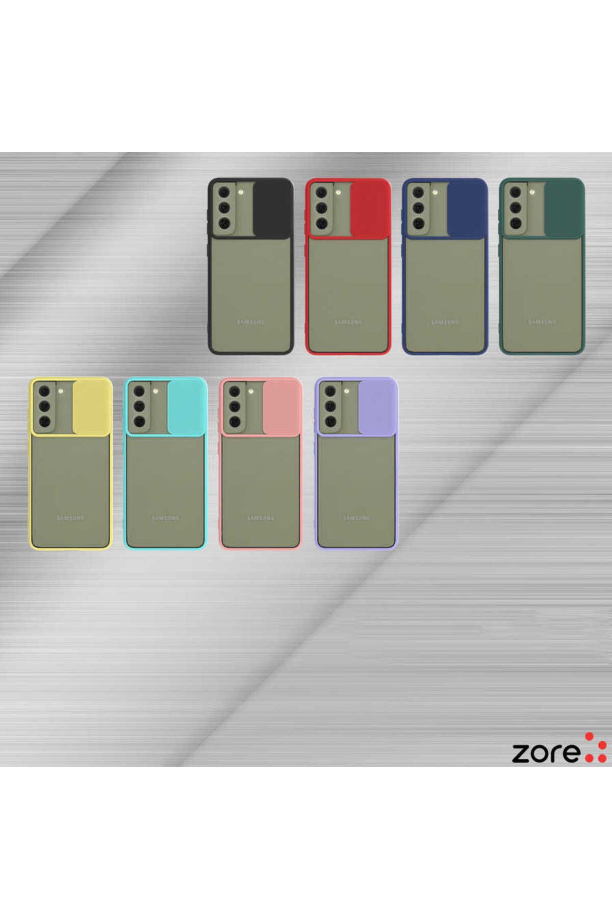 Galaxy S22 Plus Uyumlu Zore LCSMX-i Kılıf-Koyu Yeşil