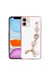 iPhone 11 Uyumlu El Tutamaçlı Kamera Korumalı Zore Taka Silikon Kılıf-Beyaz iPhone 11 Uyumlu El Tutamaçlı Kamera Korumalı Zore Taka Silikon Kılıf-Beyaz